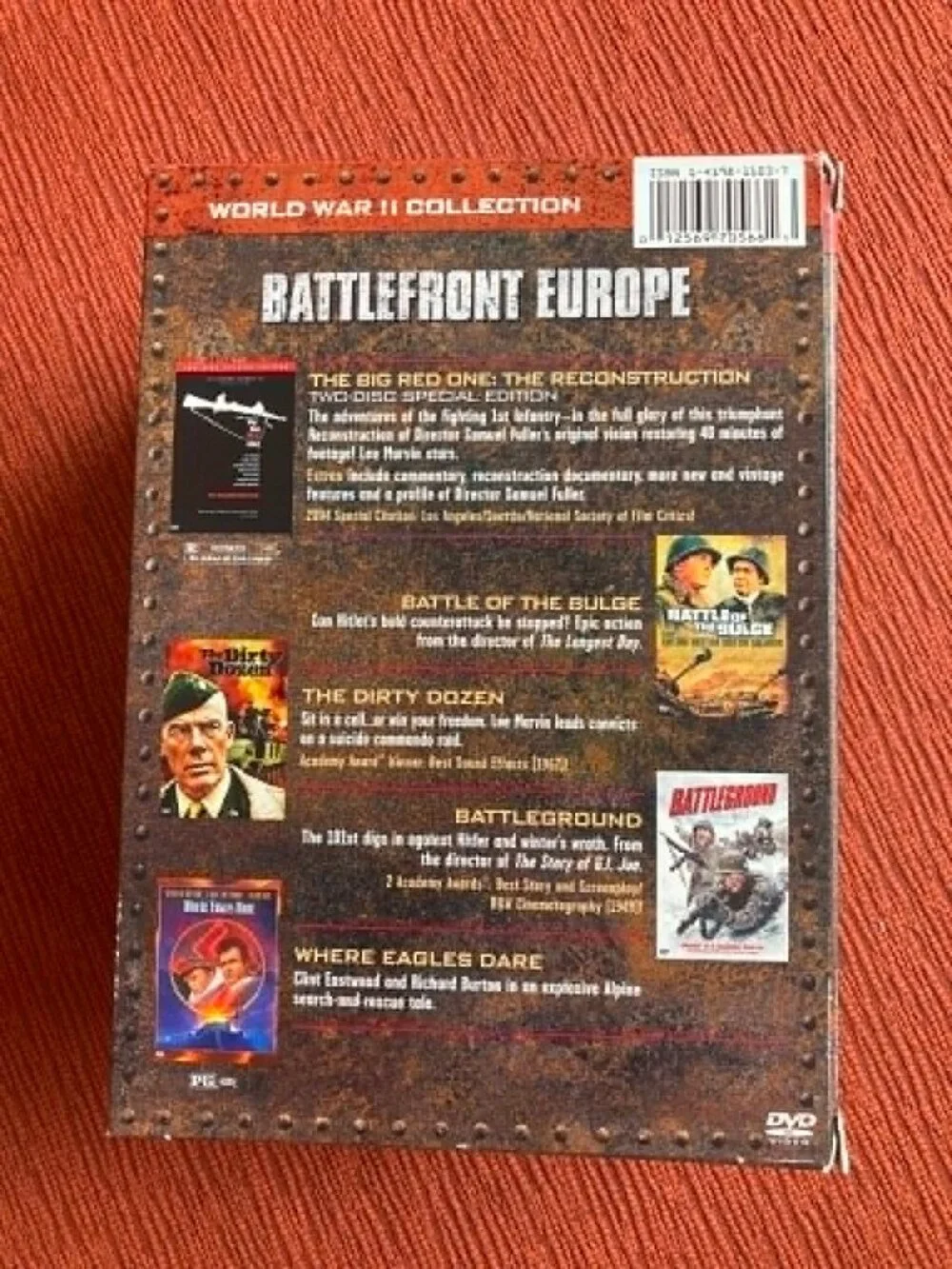 WWII Collection: Battlefront Europe (DVD, 2005, 6-Disc Box Set)